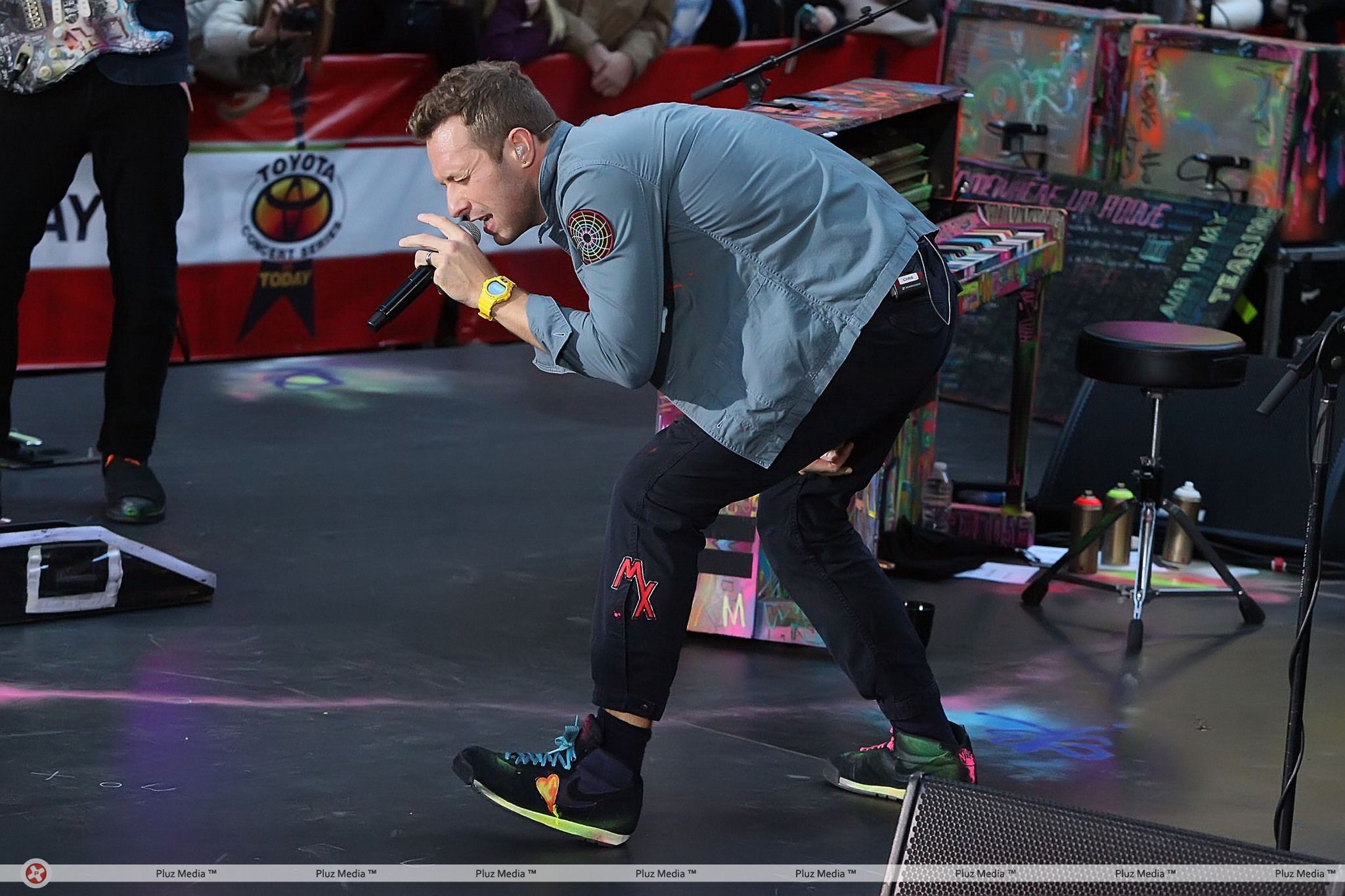 Chris Martin performing live on the 'Today' show as part of their Toyota Concert Series | Picture 107164